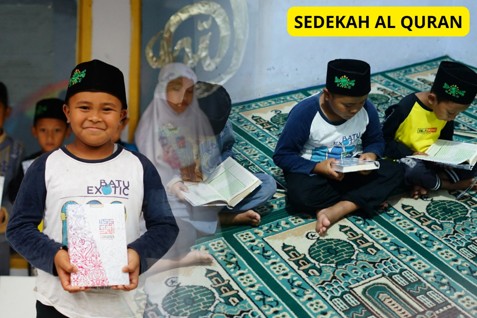 Salurkan 100 Mushaf Al-Qur’an untuk Santri TPQ di Surabaya, Sidoarjo, dan Banyuwangi